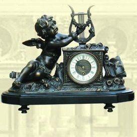 纯铜座钟复刻机械钟顽童琴钟,家居饰品,座钟,淘宝优惠券,粉丝福利购,淘宝优惠卷