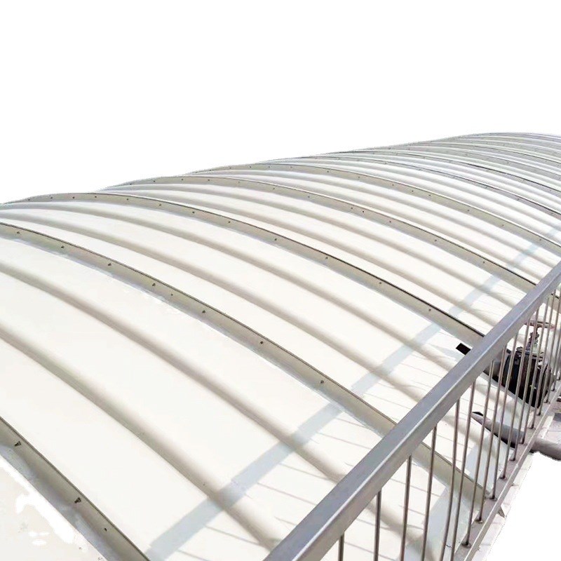 大跨度加厚玻璃钢污水池盖板 胶z衣面高强玻璃钢集气罩 废气池加