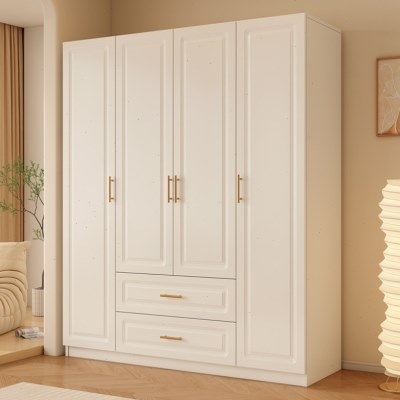 全实木衣柜卧室家用小户型奶油风儿童收纳柜子简易定制欧式大衣橱,住宅家具,儿童衣柜,淘宝优惠券,粉丝福利购,淘宝优惠卷