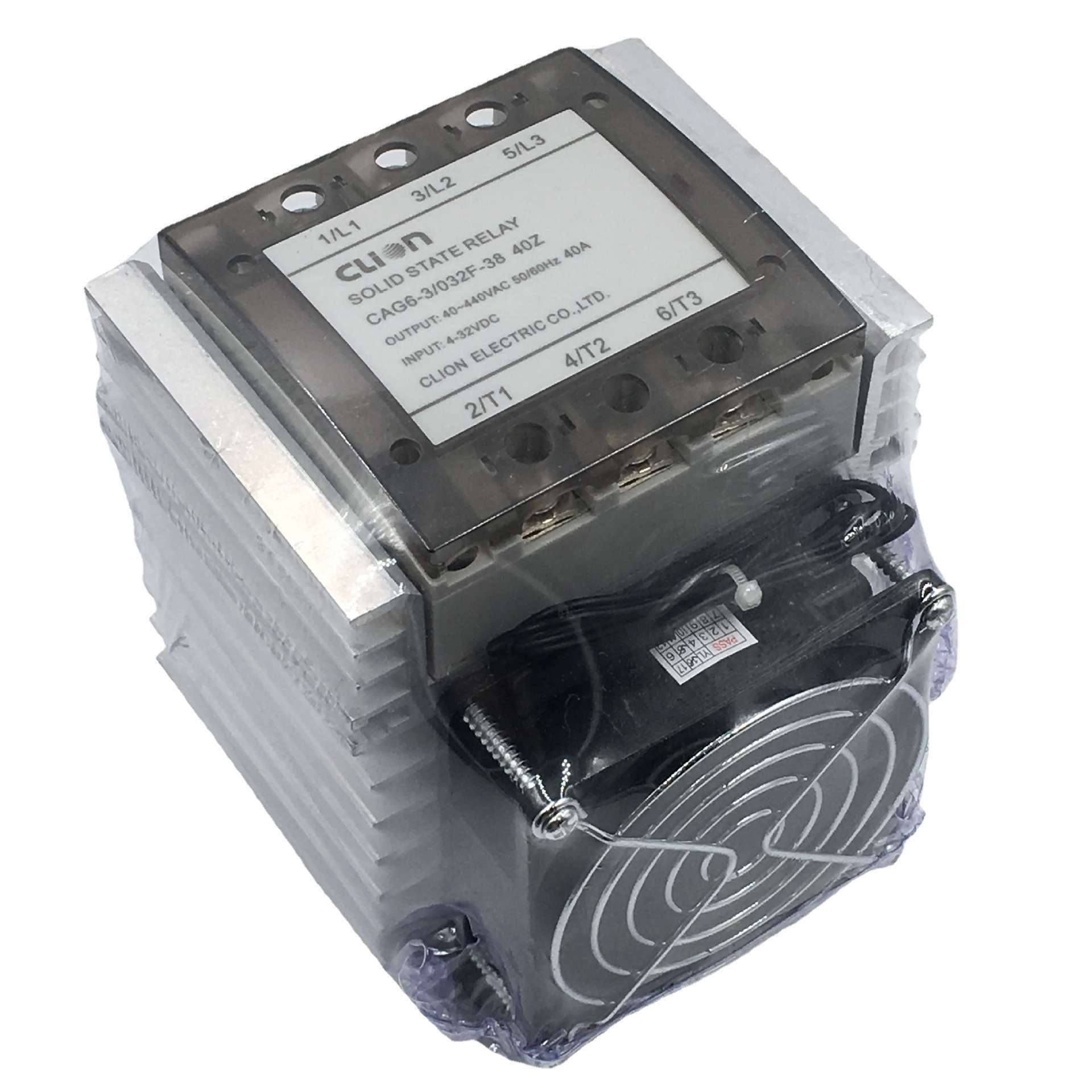 原装欣大CLION导轨式三相固态继电器 CAG6-3/032F-38 40Z