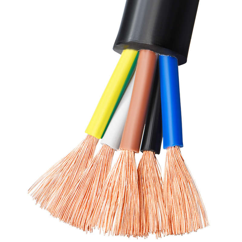 控制线16护套软2国标平方105rvv4芯  电源6 .纯铜芯电缆4多芯 5