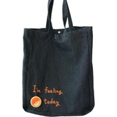 洋葱·i 39cm today牛仔帆布包托特包大容量休闲包｜30 feeling