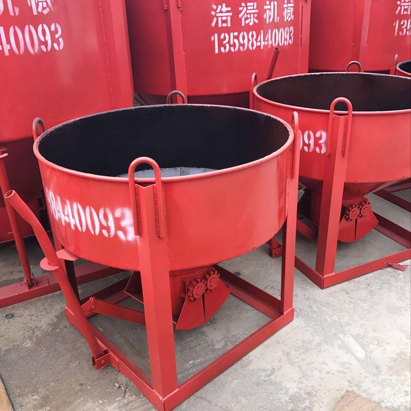 浩禄 小型0.35方塔吊料斗 圆形塔机料斗小吊斗 吊车混凝土灰斗