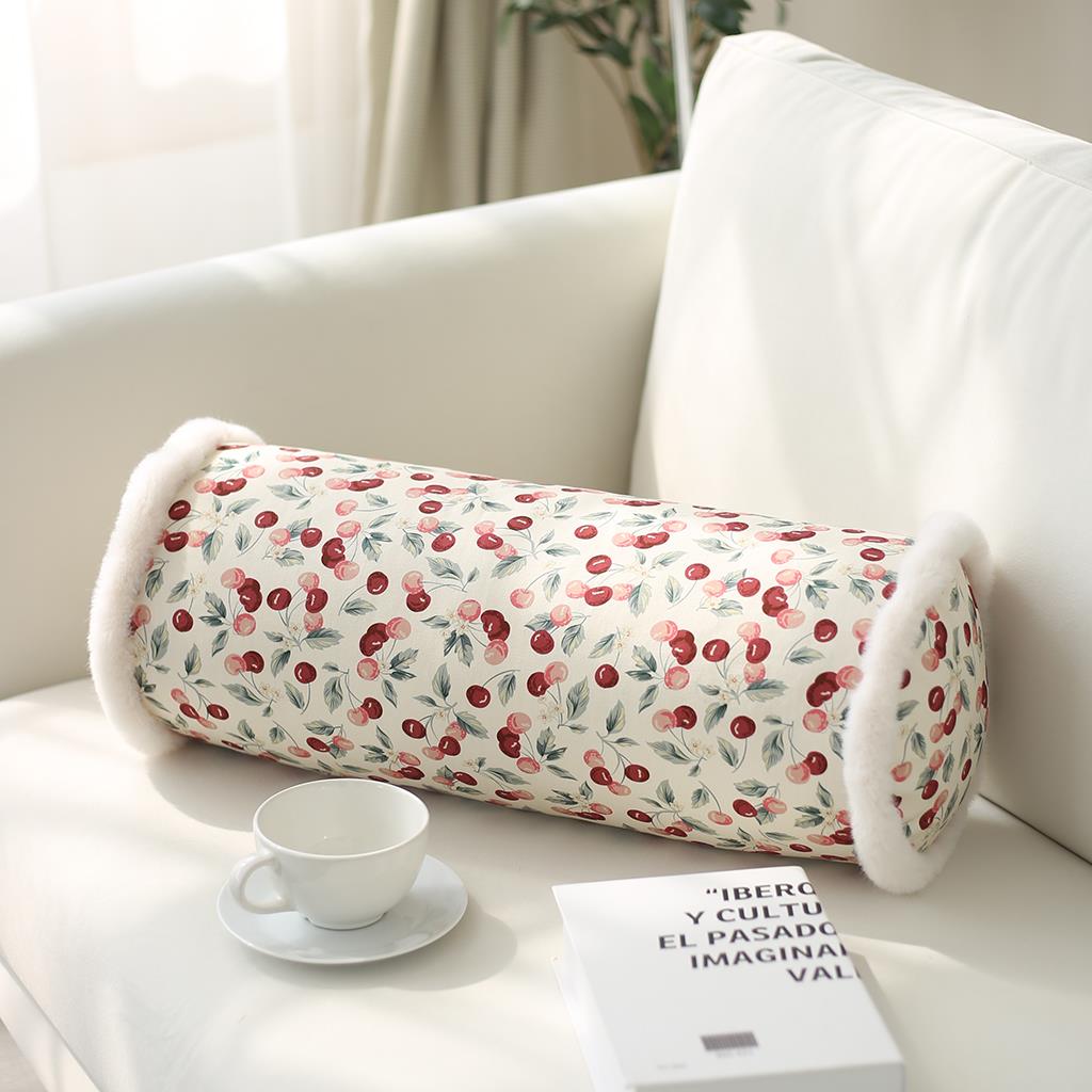秋季沙发客厅抱枕长条睡觉夹腿靠枕可拆洗圆柱靠垫床头轻奢靠背棉