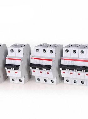 ABB小型2P断路器SH202/201/203/204空气3P开关63A40A6A10A空开1P
