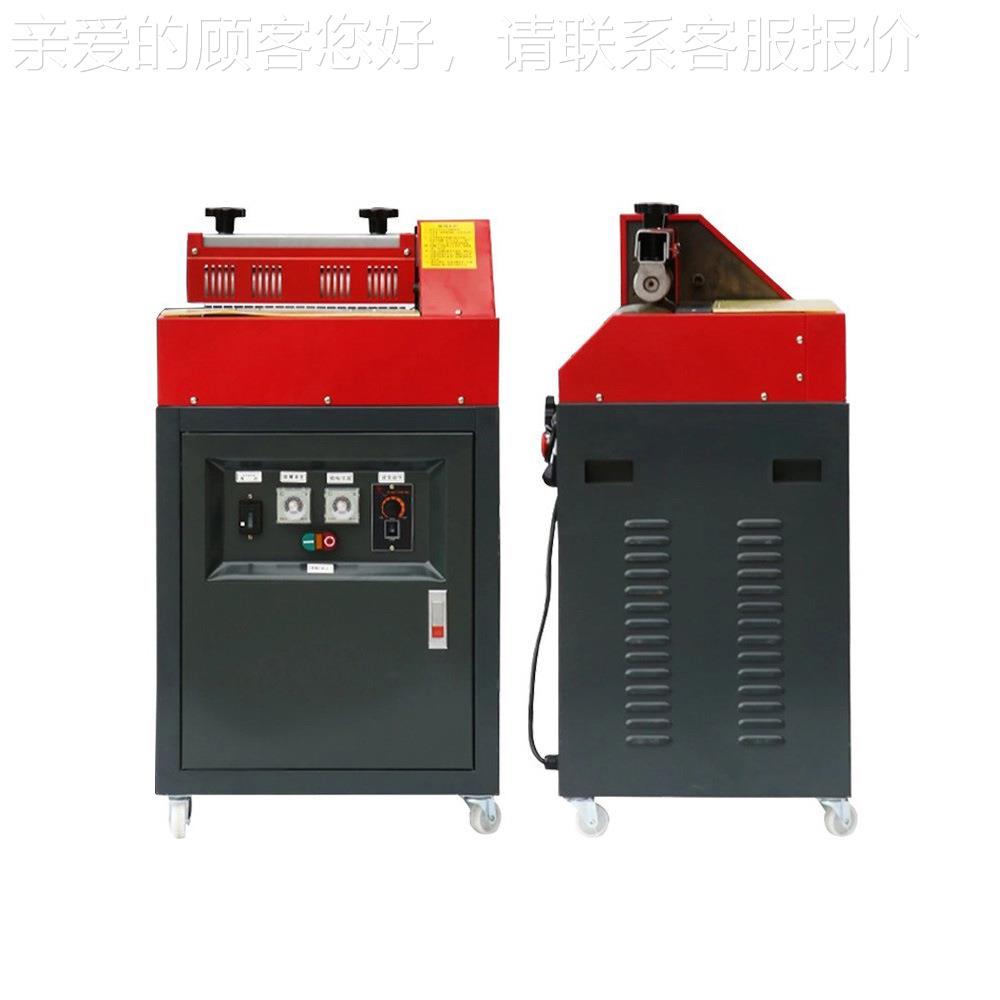 热胶上胶机皮革珍珠棉箱刷胶机胶礼盒纸贴熔合机YT-230滚花轴过机