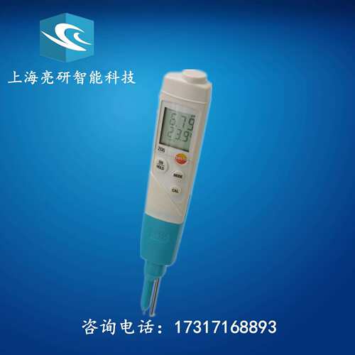 testo 206-PH2酸碱度计德图便携式液体半固体笔式PH计testo206PH2