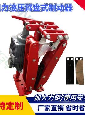 电力液压臂盘式制动器YP21-500-400*30刹车片制动片
