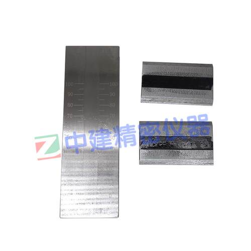 不锈钢QXD刮板细度计0-50/100/150 细度板 涂料颗粒细度仪
