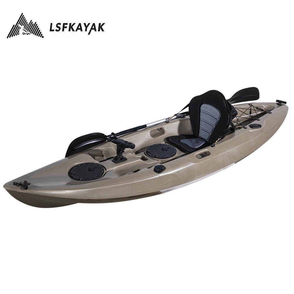 单人平台舟 手划船 滚塑皮划艇皮筏艇 塑料硬艇 塑料单人船单人艇