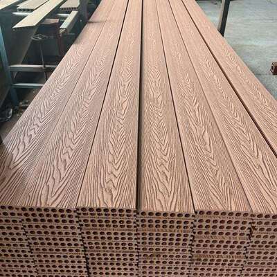 塑木地板户外庭院露台公园栈道室外二代共挤木塑地板木纹防腐木板