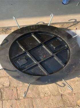 重型铸钢密闭井盖D600Z-M轻型屏蔽D500材质规格盖板齐全现货