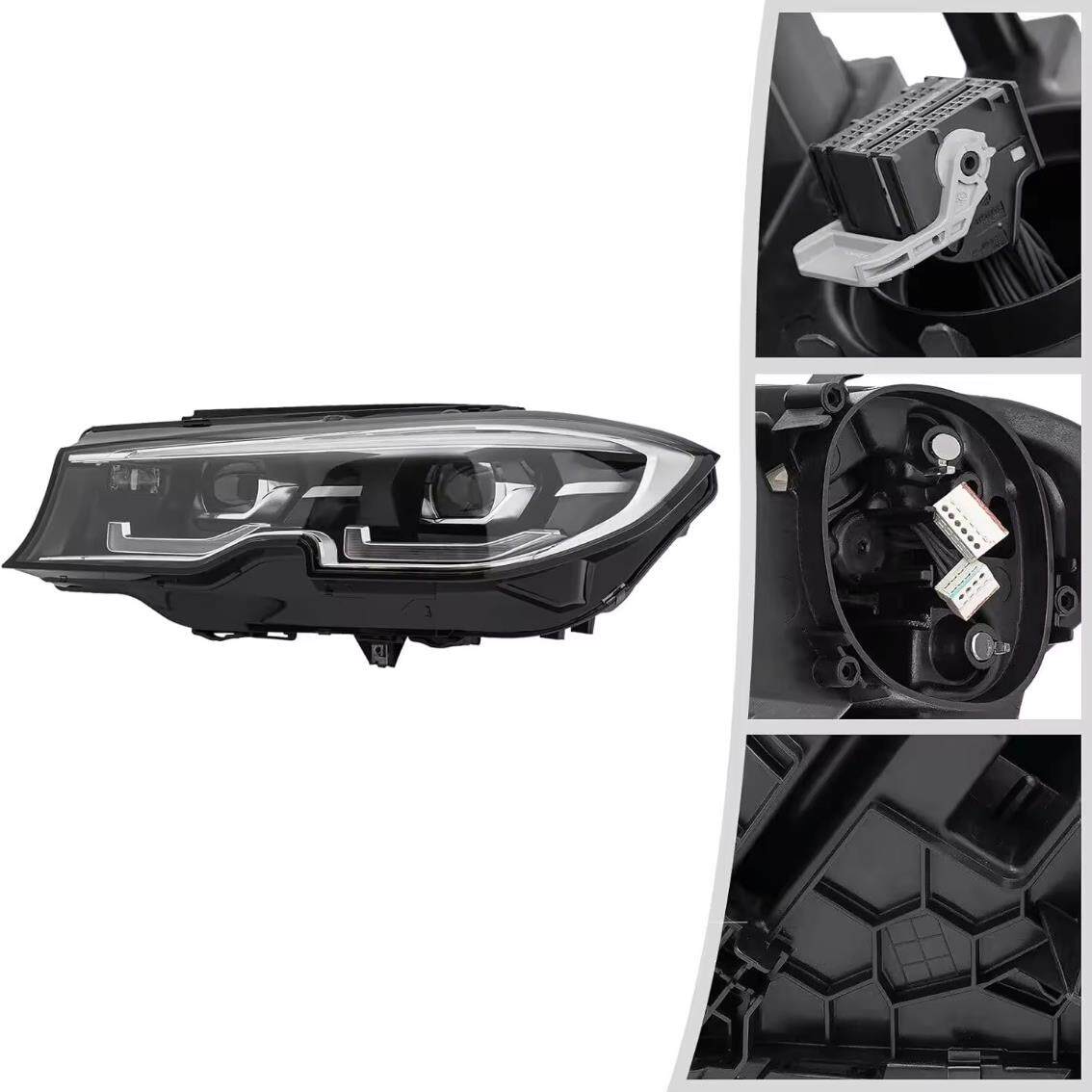 适用BMW 5系 G20/G28 LED大灯总成 63118496161L 6311849616R