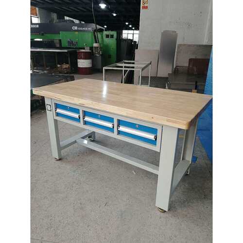 厂家直销重型实木工作台 钳工工作台 抽屉式工作台精密工作台