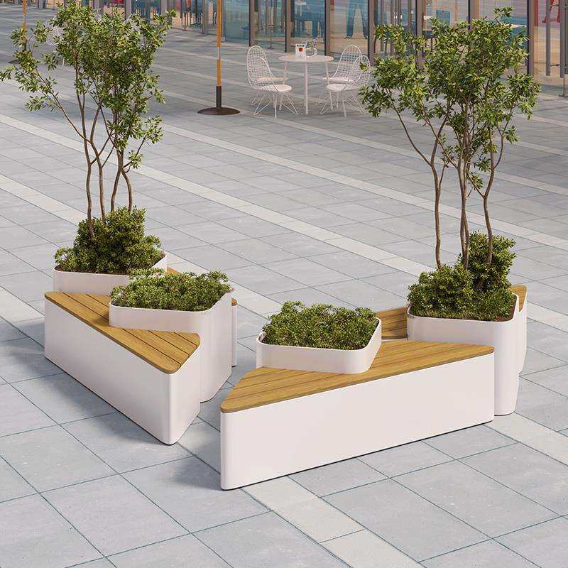 户外公园景观公共休息椅防腐木长凳商场小区实木花箱座椅组合坐凳,3C数码配件,USB灯,淘宝优惠券,粉丝福利购,淘宝优惠卷