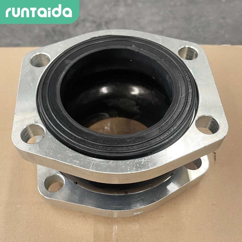 NG耐油橡胶软连接NBR Rubber Expansion Joint菱形法兰橡胶软接头