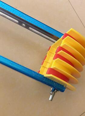 厂家深井泵绕线模具 0.75-132KW 不锈钢支架带刻度 ABS材质红色