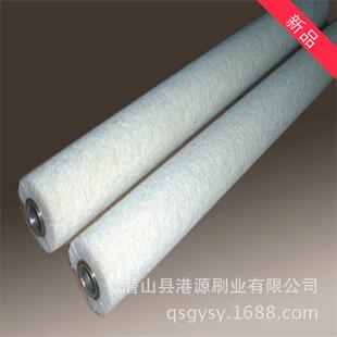 工业毛刷辊水果清洗刷玻璃抛光油漆滚筒刷管道清洗除尘尼龙丝刷辊