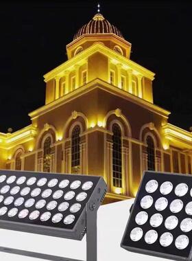 LED景观投射灯户外照树灯72W108W144W200W庭院别墅防水七彩投光灯