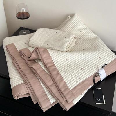 CELLING韩式双面莫代尔天丝星月床盖三件套