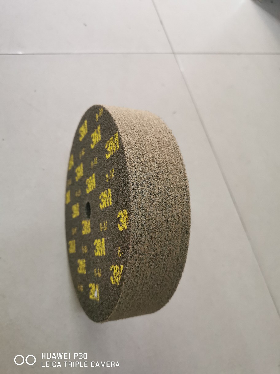 进口3M研磨轮锋火轮不织布研磨轮拉丝轮尼龙轮磨具磨料