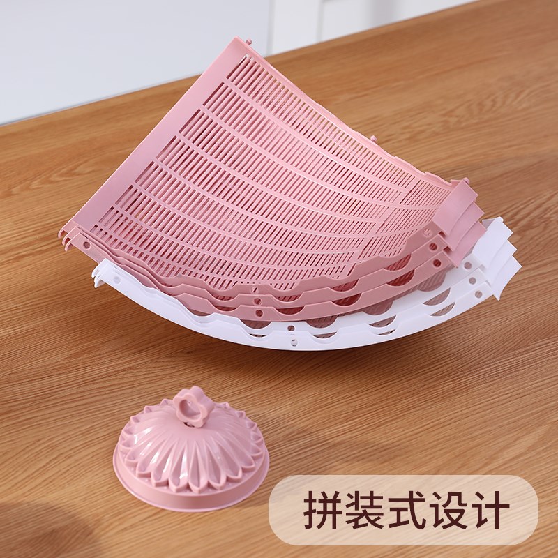 塑料饭菜罩子夏季盖菜罩防苍蝇家用2025新款P可摺叠餐桌剩菜食物