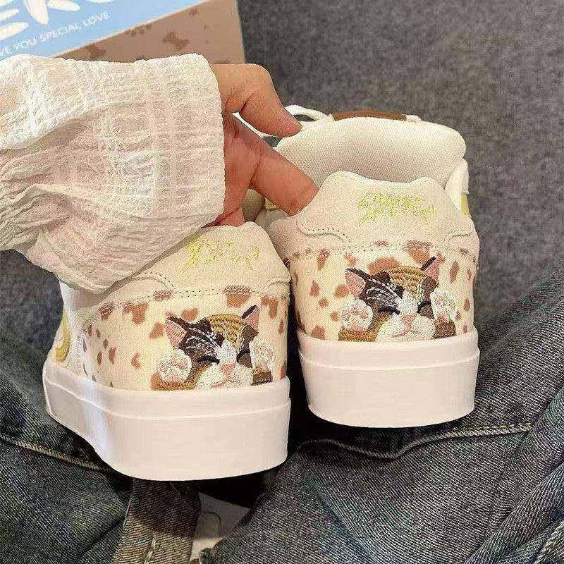 品牌特价2026春季新款百搭板鞋女ins小众复古厚底学生运动休闲鞋,女鞋,休闲板鞋,淘宝优惠券,粉丝福利购,淘宝优惠卷