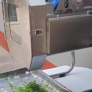 专业小型切葱机韭菜线辣椒豆角茴香蒜苗苔香菜姜片不锈钢旋切机