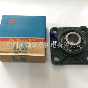 外球面 带座轴承 泉州LK轴承 四方型UCF210轴承耐磨法兰盘