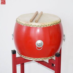 10寸12 14 寸16寸18寸24寸牛皮高边堂鼓1尺红鼓大锣鼓演出中国鼓