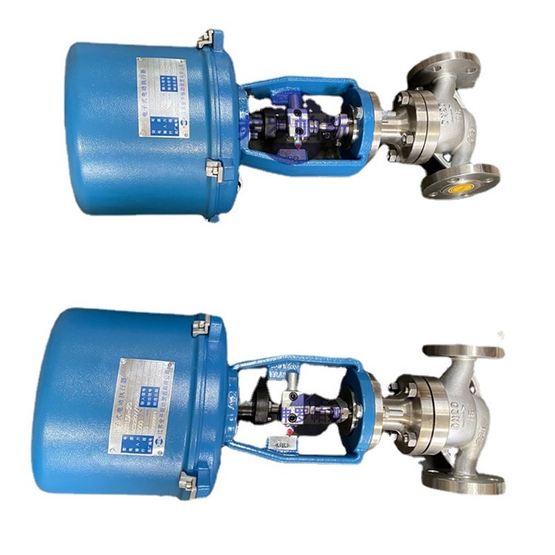 CSL-208 ZD16P-16C DN80电子式电动单座调节阀.套筒调节阀