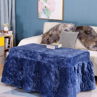 长方形烤火罩烤火桌子罩套茶几电炉罩火炉桌罩家用冬季炉火罩新款