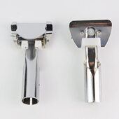 加厚万向夹头零件子铁夹尘推大替夹配件换杆平板拖把排拖地拖通用