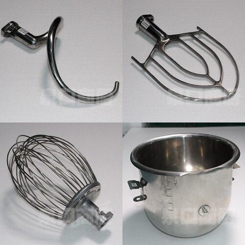 力丰搅拌机B10/B15/B20/B30原厂配件和面勾搅拌拍打蛋球料桶