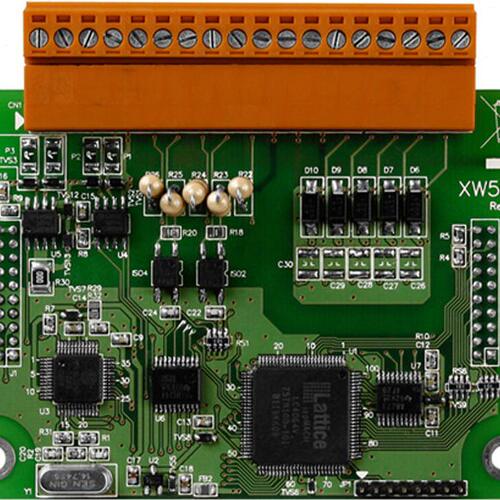 XW507 1 个非隔离RS-422/485，6 路隔离数量量输入和5 路隔离数字