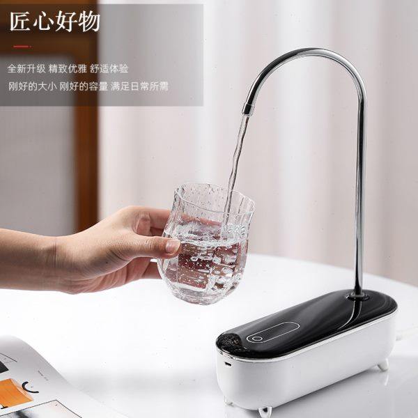 简约白无线充电式电动上水器家用桶装水抽水器矿泉水吸水器取水器,厨房/烹饪用具,按压式饮水器,淘宝优惠券,粉丝福利购,淘宝优惠卷