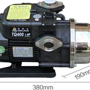 台湾华乐士水泵 TQ400  全自动家用增压泵电子稳压加压机 TQ400B