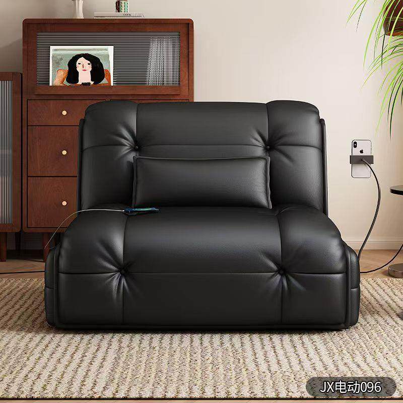 伸缩电动折叠沙发床沙发一体单人小户型客厅书房两用多功能可折叠