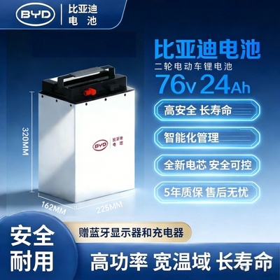 比亚迪两轮电动车锂电池/三四轮