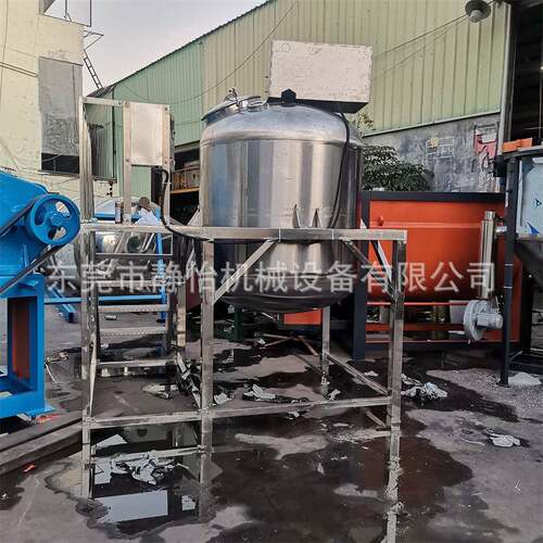 现货2吨夹层加热搅拌洗车液不锈钢搅拌机化工洗手液混料厂家