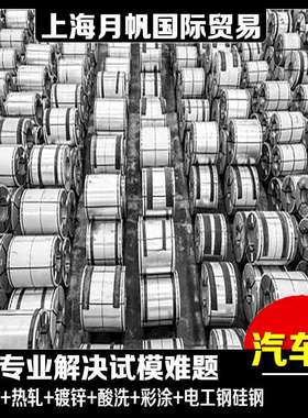 宝钢标准 VW50065-CR2-GI50/50-U-O 汽车钢 镀锌卷表面 试模材料