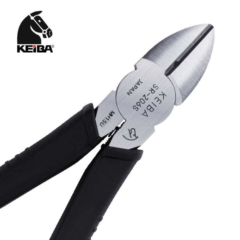 马牌SR-206斜嘴钳电工斜口钳钢丝剪偏口钳剥线合金轴环省力150mm