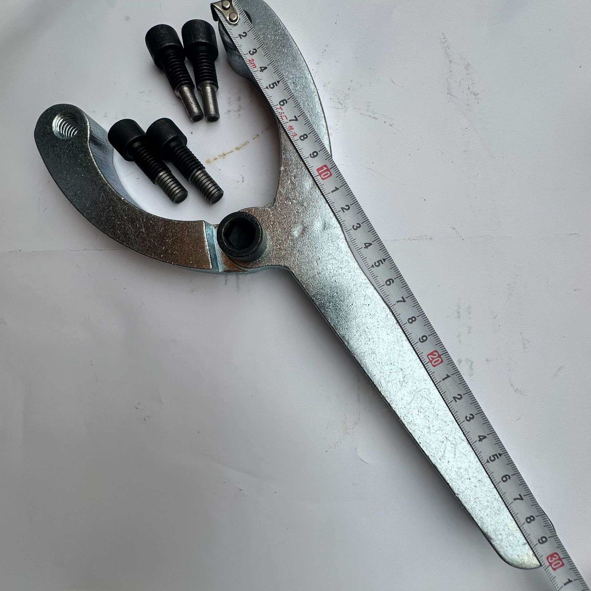 挖掘机维修换油封扳手工具拆卸液压油缸二抓油缸缸筒活塞加强扳手