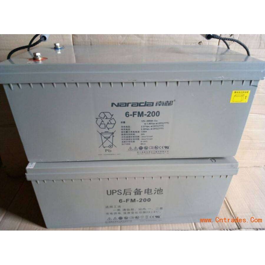 南都蓄电池6-GFM-200 12V200AH电池 太阳能直流屏通信基站