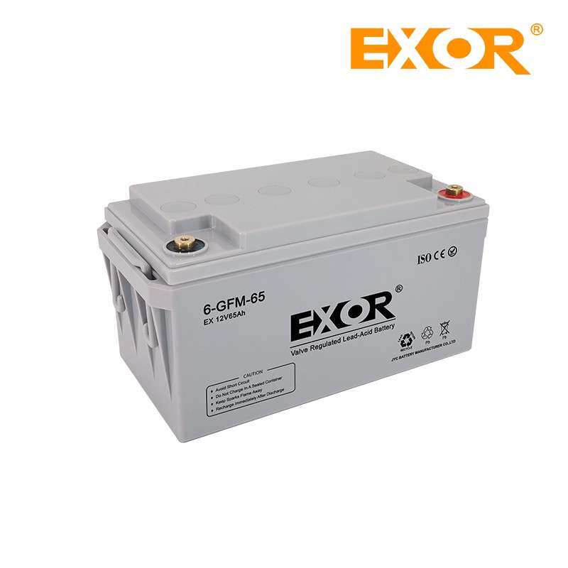 EXOR埃索蓄电池 EX65-12 12V6H 仪器应急铅酸免维护备用电源