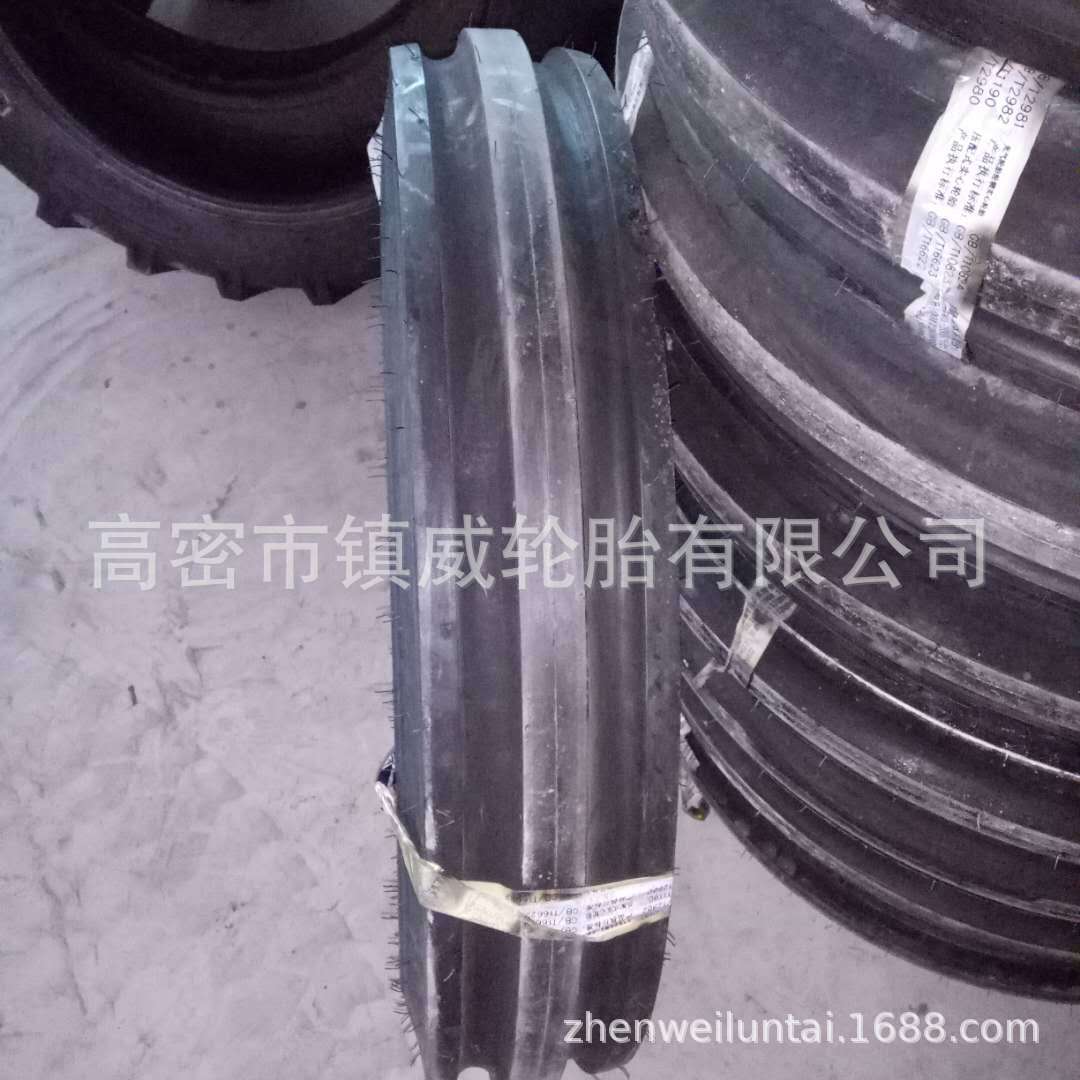 农用拖拉机导向轮胎 7.50-20 6.50-20 双沟花纹