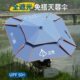 防雨出游天幕免搭天幕伞户外遮阳伞防晒折叠速开遮阳黑胶露营小