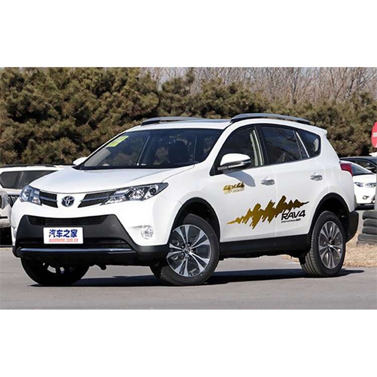14-19/20/21新款RAV4荣放彩条进口小公主拉花 国产车身贴专用腰线