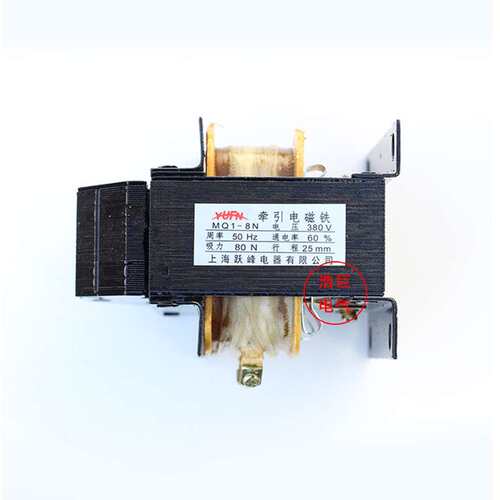 MQ1-25N推拉式交流牵引电磁铁MQ1-5151磁铁吸力25KG 220V 380V