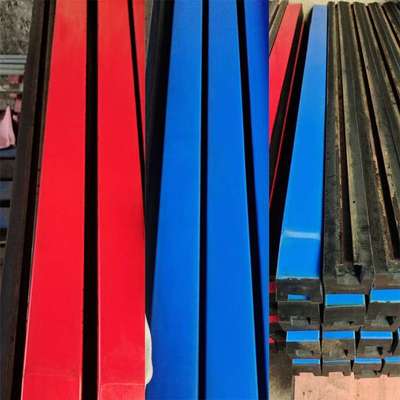 带式输送机缓冲条落料口减震聚乙烯橡胶阻燃耐磨B1200/B1500mm